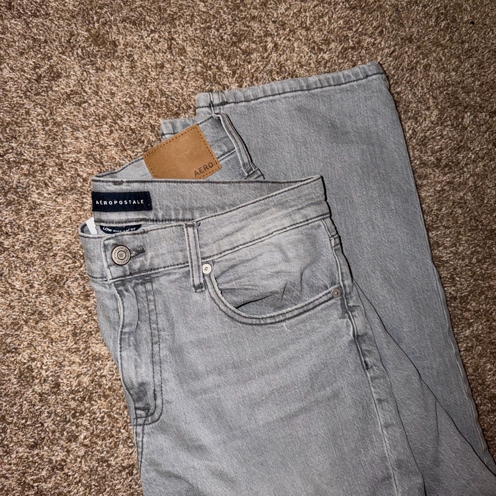 Aeropostale Light Gray Jeans